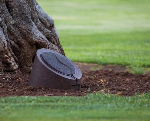 Impianto filodiffusione hi-fi giardino