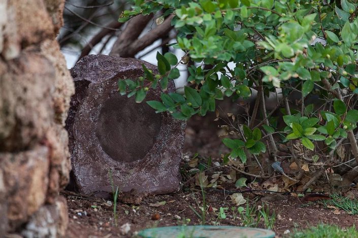 Impianto filodiffusione hi-fi giardino