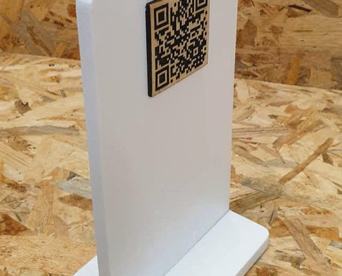 mini espositori QR CODE