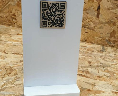 mini espositori QR CODE