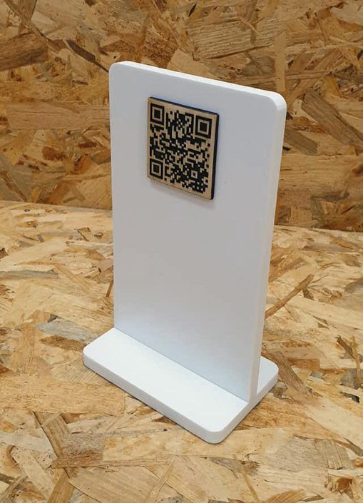 mini espositori QR CODE