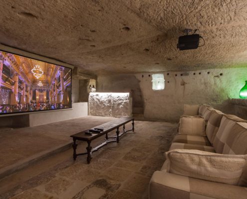Sala cinema in ipogeo
