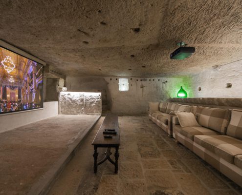 Sala cinema in ipogeo