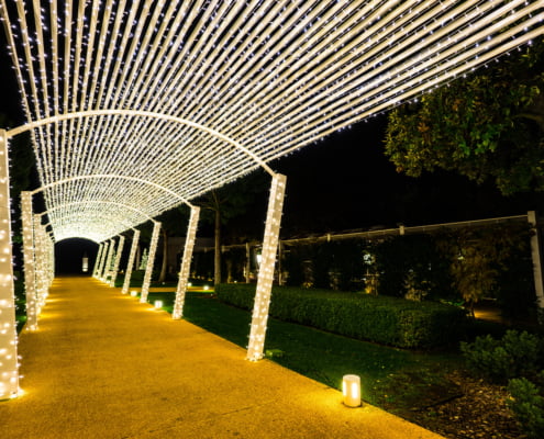 Scenografia luminosa Il santissimo