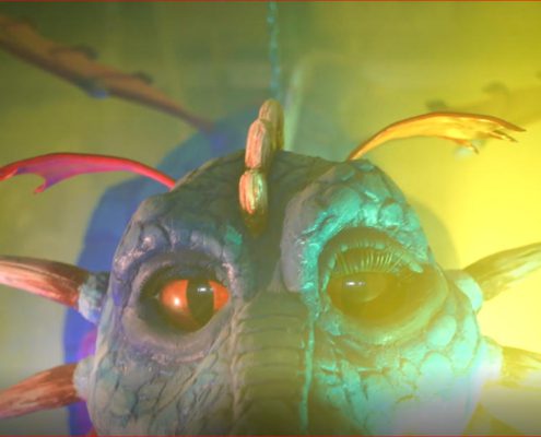 Drago animatronic
