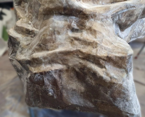 cascata roccia artificiale