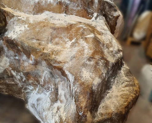 cascata roccia artificiale