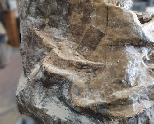 cascata roccia artificiale