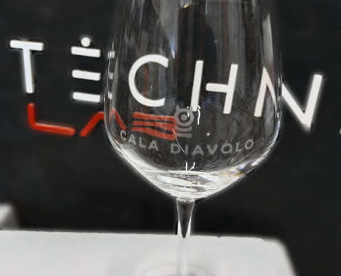 incisione laser logo bicchieri