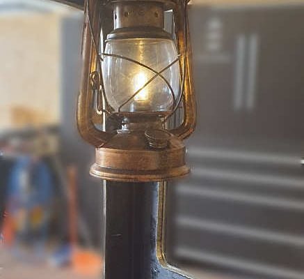 trenino elettrico steampunk