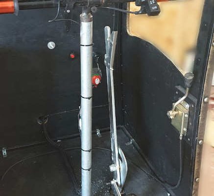 trenino elettrico steampunk