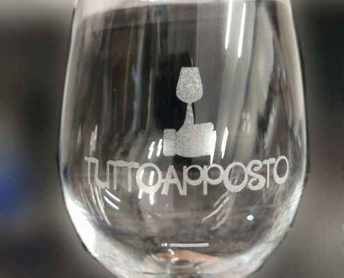 incisione laser bicchieri