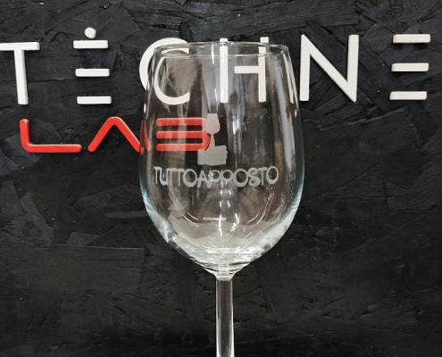 incisione laser bicchieri