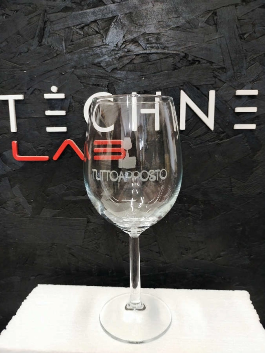 incisione laser bicchieri