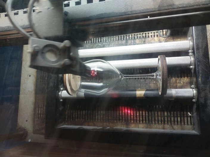 incisione laser bicchieri