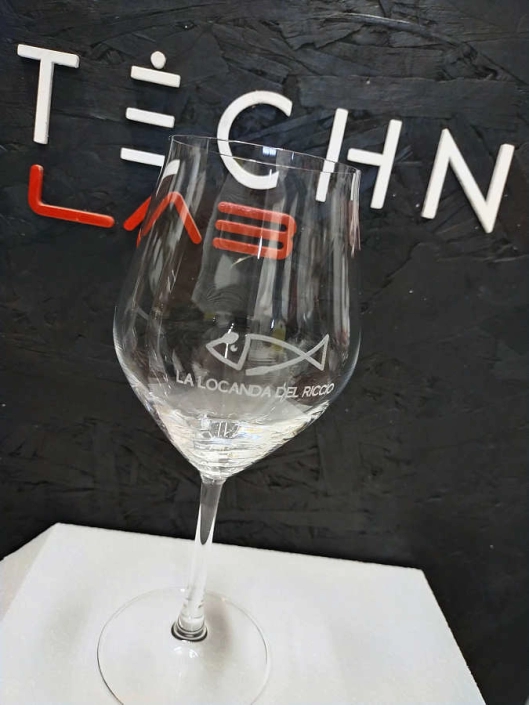 incisione laser bicchieri