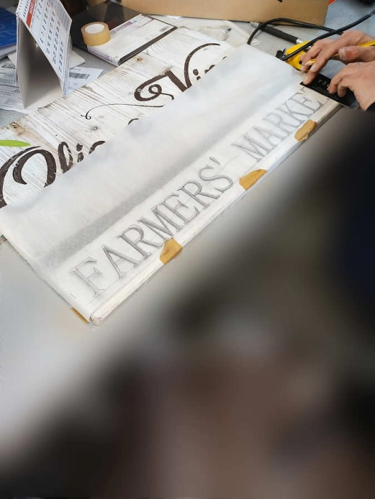 insegna olio e vino