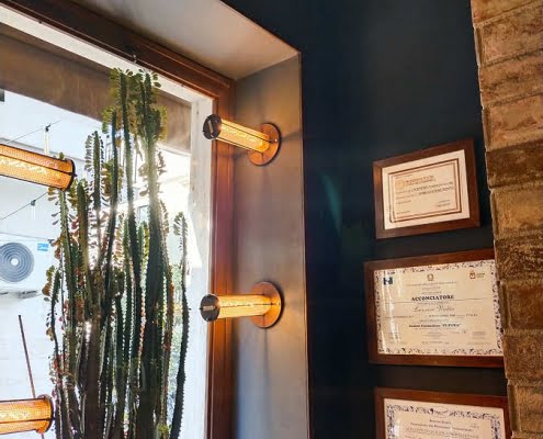 Taglio corto arredamento personalizzato ed illuminazione