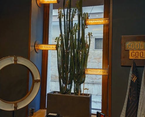 Taglio corto arredamento personalizzato ed illuminazione