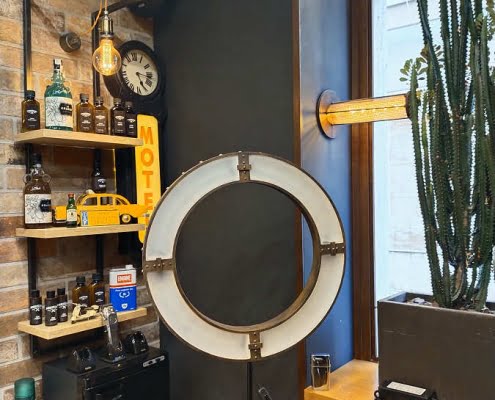 Taglio corto arredamento personalizzato ed illuminazione