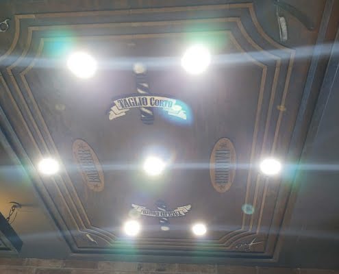 Taglio corto arredamento personalizzato ed illuminazione
