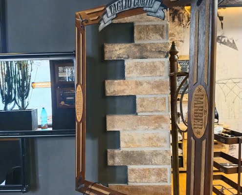 Taglio corto arredamento personalizzato ed illuminazione