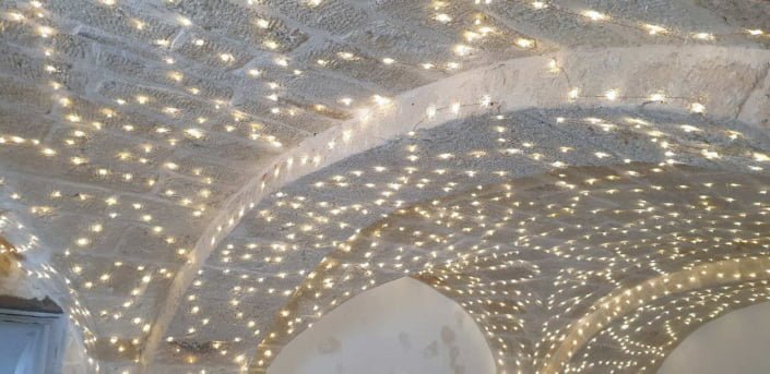 volta luminosa con led