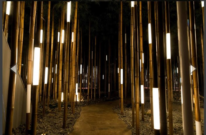 Lampade in bambù lido bambu