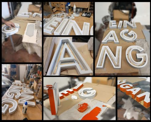 Insegna Eingang circo