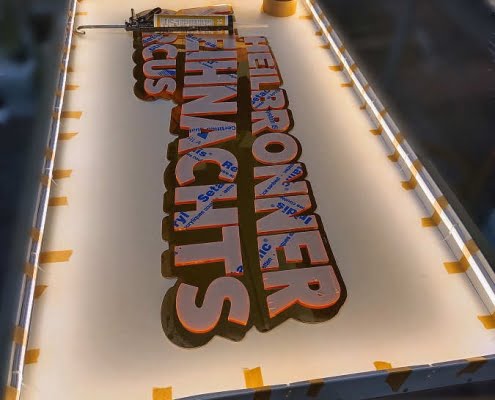 Insegna bronner weihnachts circus