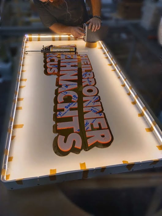 Insegna bronner weihnachts circus