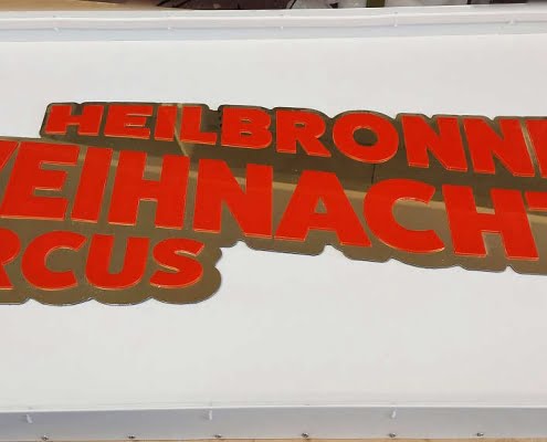 Insegna bronner weihnachts circus
