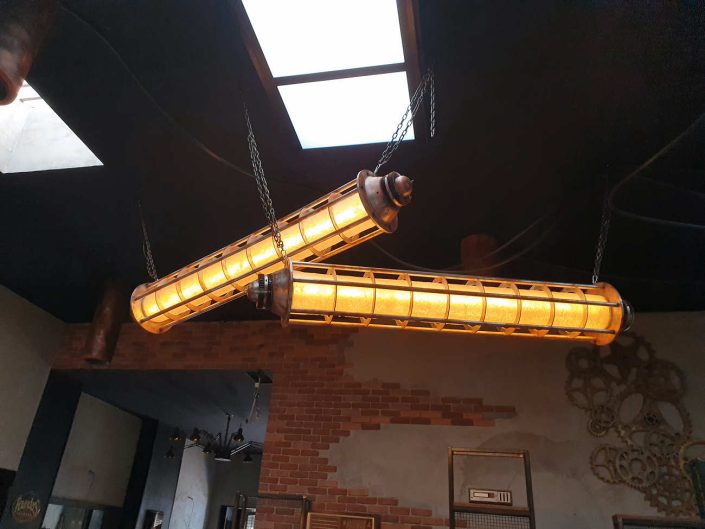 Scenografia steampunk loft76