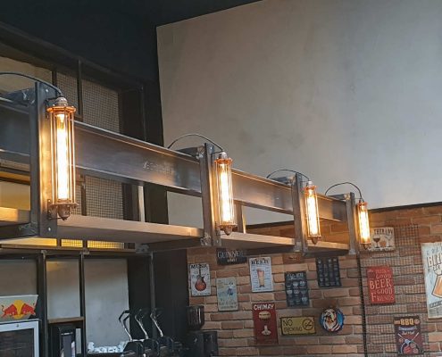 Scenografia steampunk loft76
