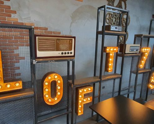 Scenografia steampunk loft76