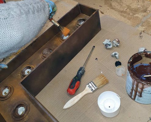 Scenografia steampunk loft76