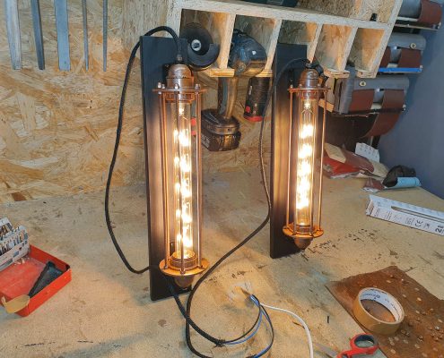 Scenografia steampunk loft76