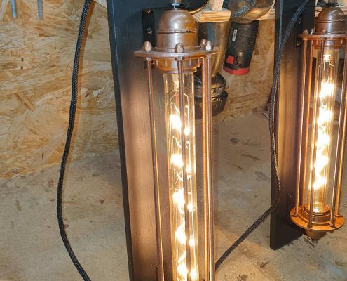 Scenografia steampunk loft76
