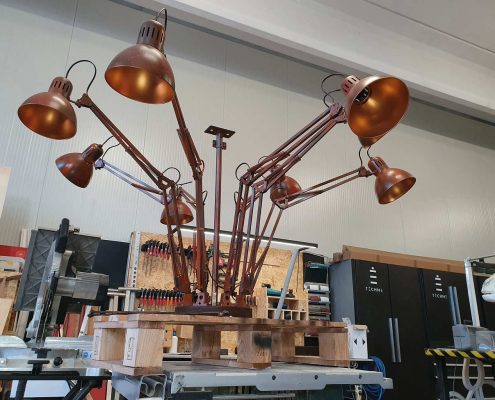 Scenografia steampunk loft76