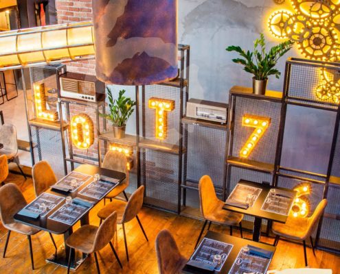 Scenografia steampunk loft76