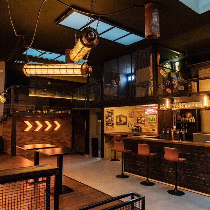 Scenografia steampunk loft76