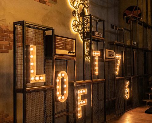 Scenografia steampunk loft76