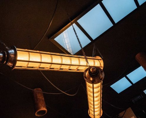 Scenografia steampunk loft76
