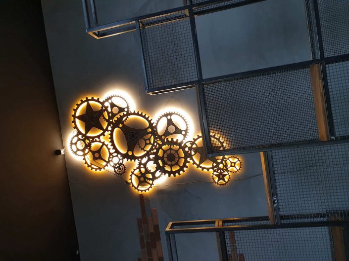 Scenografia steampunk loft76