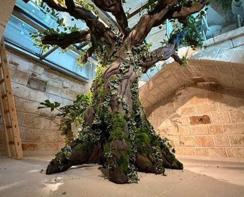 Albero in polistirolo - Scenografia