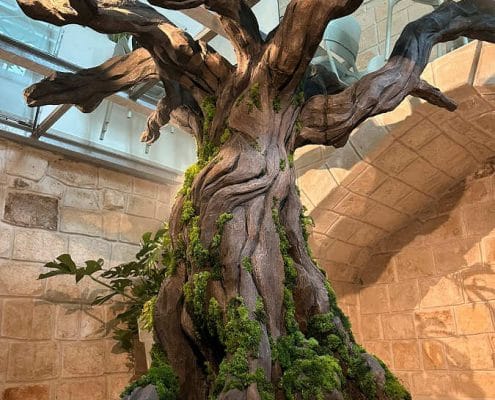 Albero in polistirolo - Scenografia