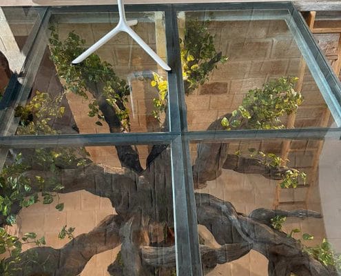 Albero in polistirolo - Scenografia