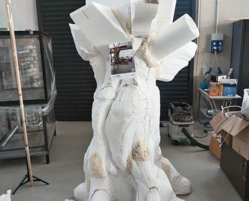 Albero in polistirolo - Scenografia