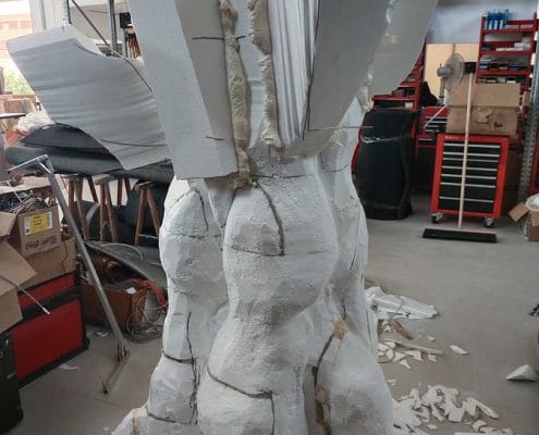 Albero in polistirolo - Scenografia