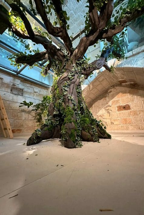 Albero in polistirolo - Scenografia